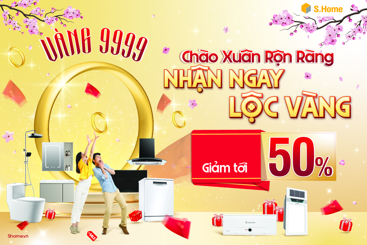 🎊 CHÀO XUÂN RỘN RÀNG - NHẬN NGAY LỘC VÀNG ✨